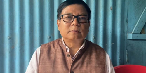 Debabrata Saikia The Leader Of The Opposition